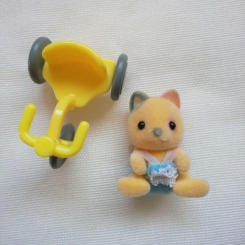 Sylvanian families calico - sylvanian,